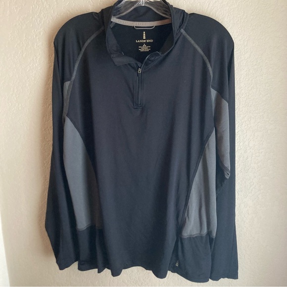 Lands End Quarter Zip, size Large - Picture 1 of 10